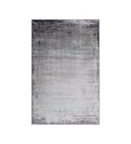 Eliana Home Baskılı, Yıkanabilir Kaymaz Taban Salon Halısı LNA0668 100x150 cm (Gri)