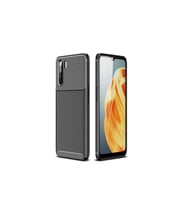 Oppo A91 Uyumlu Kılıf Zore Negro Silikon Kapak (Siyah)