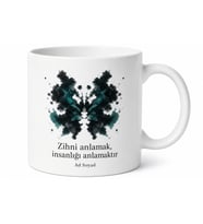 Psikoloji Rorschach Testi İnsan Zihni Davranış Analizi Kupa Bardak Hediye