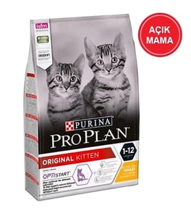 Pro Plan Original Kitten Tavuklu ve Pirinçli 2 kg Yavru Kedi Maması - Açık Paket