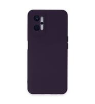 Realme 9i 4g Kılıf Nano İçi Kadife Silikon - Mor