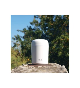 QASUL Humidifier 300 ml Ulrasonik Hava Nemlendirici Buhar Makinesi Ve Aroma Difüzörü