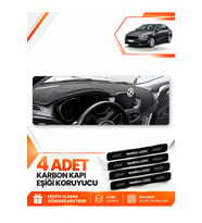 FİAT EGEA SEDAN (2019-2026) TABLETLİ Uyumlu Ön Torpido Koruma Kılıfı Halısı - Siyah