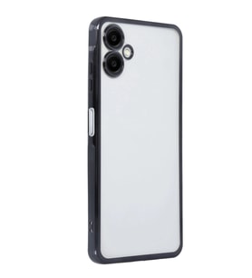 Samsung Galaxy A06 Kılıf Razer Lensli Silikon - Siyah