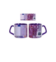 Ghostbastır Design Euro Desenli Kupa Bardak Tek Adet 001