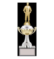 ODAK KUPA - Figürlü Kupalar - Judo / Karate Figürlü Kupalar FG-046 B - 33 cm