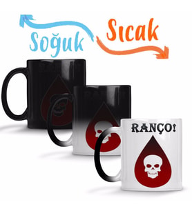 Ranço Sihirli Kupa Bardak Porselen