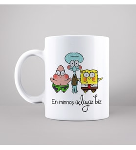 Sünger Bob Tasarımlı Kupa