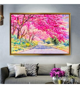 Altın Çerçeveli dekoratif tablo a10 (Gold)