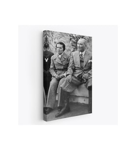Atatürk Portre Tablosu Mustafa Kemal Atatürk Dekoratif Kanvas Tablo-FT-144