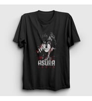 Presmono Unisex Siyah Ohma Tokita V2 Anime Kengan Ashura T-Shirt 318113tt