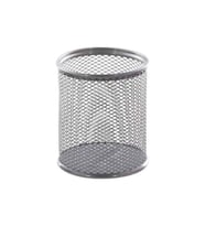 Metal Perfore Kalemlik Silver -