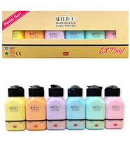 Artdeco Akrilik Boya 6x75 ML Set Pastel Renkler LV-Y-070I-AS2