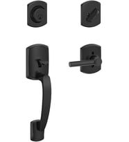 Greenwich Tek Silindir Handleset Broadway Kolu, Mat Siyah (F60 Grw 622 Brw Grw)