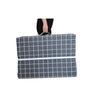 Katlanır Yatak Yer Yatağı Sünger Yatak Tek Kişilik 80x180 Gri Pano 6 Cm