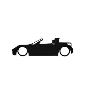 Smart Roadster Low Oto Sticker 20 Cm