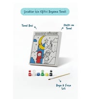Ramazan Eğitici Boyama Seti Ramazan Mübarek (Şövalesiz)