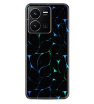 Vivo Y35 Kılıf Silikon Desen Özel Seri Naif Çizgiler 1680