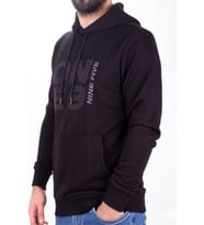 Twister 1931 Siyah Kapüşonlu Erkek Sweatshirt