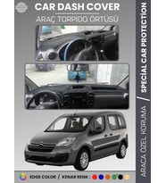 CITROEN BERLİNGO (2008-2017) Torpido Örtüsü Ön Göğüs Torpido Koruma Çatlamayı Engeller Tam Uyum