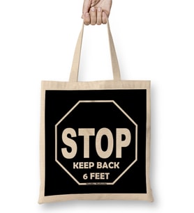 Keep Back Stop Keep Back 6 Feet Bez Çanta Uzun Saplı