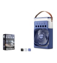Auris ARSFNS10 Masa Üstü Buharlı Mini Fan 600 ml - 3 Kademe Serinletici - Mavi