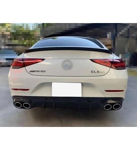 Mercedes CLS Piano Black Spoiler 2019+