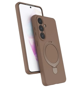 Galaxy S26 Plus Regal Magsafe Standlı Kapak - Çöl Titanyum