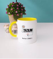 Yazılım Mühendisi Kupa Bardak Sarı