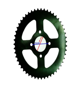 Cross Motoran 200 Arka Dişli 520-51T İç 58 Mm 4 Delikli Öm