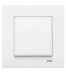 Viko Karre Beyaz Anahtar + Çerçeve