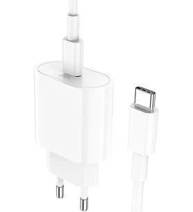 iPhone 15 16 16e 17 Pro Max Plus ile Uyumlu Type-C PD 35W Hızlı Şarj Aleti Seti, Beyaz