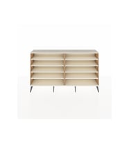 Arges Konsol 8 Raflı  176x30x99 Çam-Aytaşı