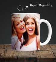 Yılbaşı Hediyesi Kişiye Özel Resimli Kupa Bardak