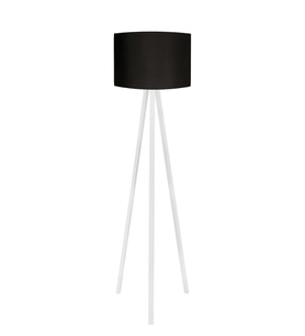 3 Ayaklı Lambader Tripod Ayak Silindir Şapka Siyah Beyaz LY550