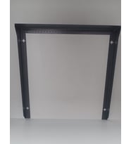 Diyafon, Zil Paneli Koruyucu Metal Kapı Zili Yağmurluk Aparatı, Antrasit - (W:40 X H:40 X D:8 MM)