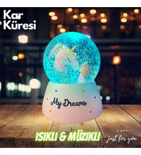 Kar Küresi Unicorn