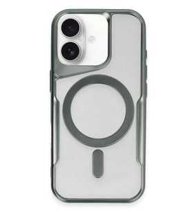 iPhone 16 Plus Kılıf Boyi Magsafe Silikon Kapak - Yeşil