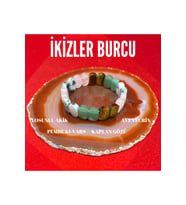 İkizler Burcu Doğal Taş Roleks Bileklik
