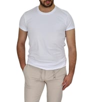 Erkek Sıfır Yaka Tişört 4380 BGL-ST03795 (Beyaz)