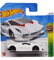 Hot Wheels - Lamborghini Sesto Elemento - Hw Exotics 4/10 - Htc23 - Short Card - Spor Araba - Beyaz