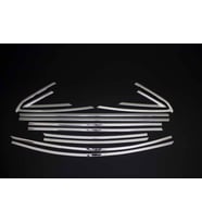 FORD FOCUS 3 SEDAN UYUMLU CAM ÇITASI 12 PARÇA 2010-2018 PASLANMAZ KROM
