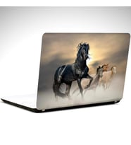 Siyah At Laptop Sticker 15.6 inch (38X27CM)