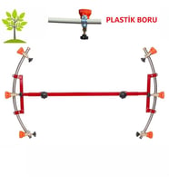3+3 Başlıklı Hilal Tip İlaçlama Makina Aparatı