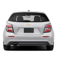 Chevrolet Aveo HB Krom Bagaj Alt Çıta 2011 Ve Üzeri P.Çelik