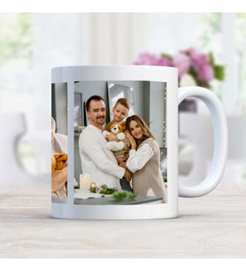 Kişiye Özel 3 Fotoğraflı Kupa