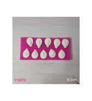YY0270 Balon Rakam Silikon Kalıp