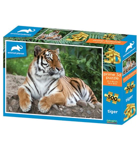 Prime 3D - Kaplan 500 Parça Yetişkin Puzzle 10389
