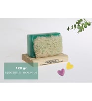 Aktürk Osmanli Sabuni Eşek Sütlü & Okaliptus Kabak Lifli Sabun 120gr