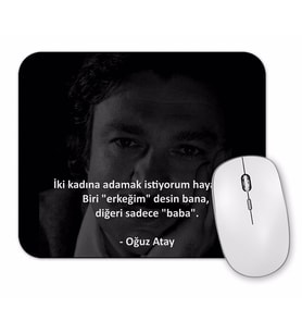 Oğuz Atay Söz 07 Mouse Pad